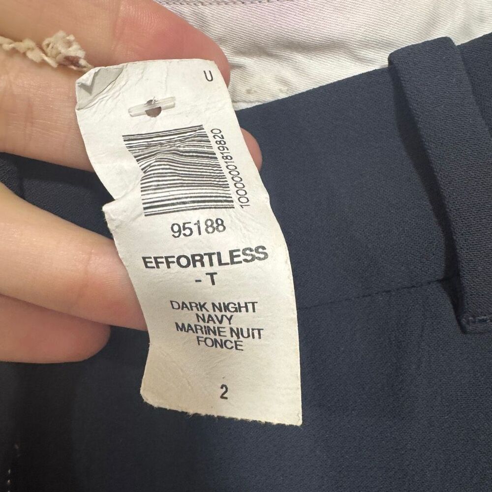 Aritzia The Effortless Pant™ - Crepette™ Dark Night Navy - Picture 10 of 12